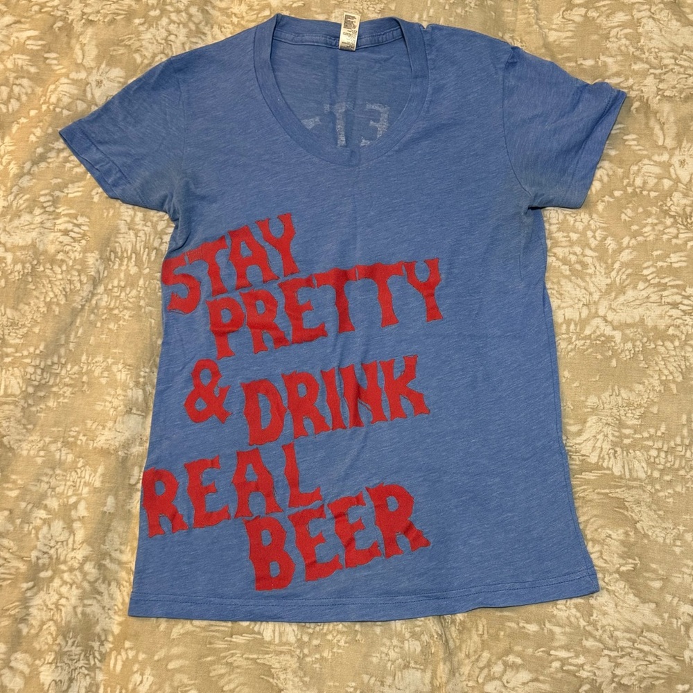 Vintage Pretty Things beer tee